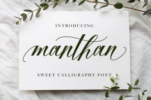 Manthan Script Font Download