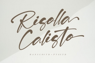 Risolla Calisto Font Download