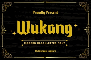 Wukang Font Download
