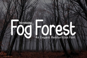 Flog forest font Font Download