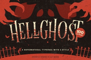 Hellghost Typeface Font Download