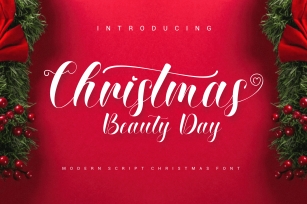 Christmas Beauty Day Font Download
