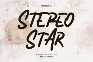 Stereo Star Font Download