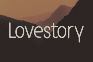 Lovestory Font Download