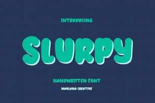 Slurpy Handwritten Font Download