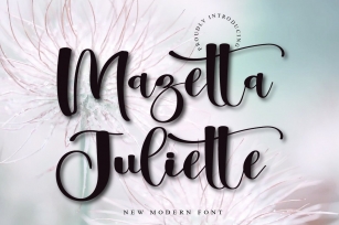 Mazetta Juliette Font Download
