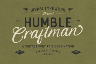 Humble Craftman Font Download