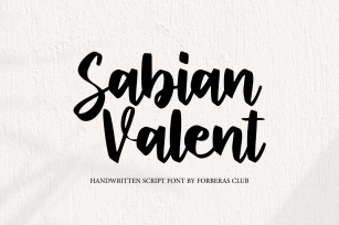 Sabian Vale Font Download