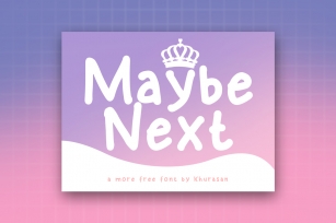 Maybe Nex Font Download