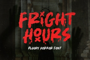 Fright Hours Font Download