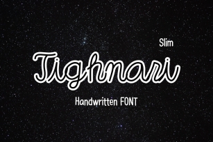 Tighnari Slim Font Download