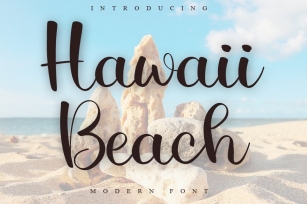 Hawaii Beach Font Download