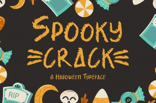 Spooky Crack Font Download