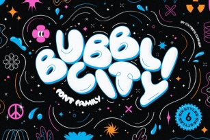 Bubblicity | Bubble Font Family Font Download