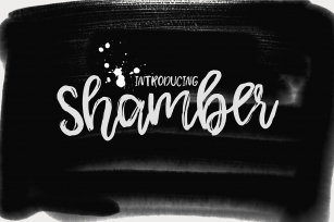 Shamber Handwritten Script Font Download