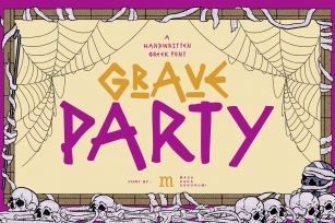 Grave Party Font Download