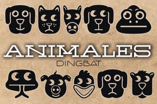 Animales Font Download