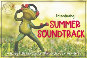 Summer Soundtrack Font Download