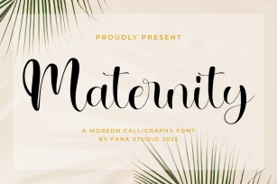 Maternity Font Download