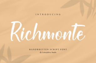 Richmonte Font Download