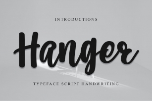 Hanger Font Download
