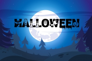 Halloween Silhouette Font Download