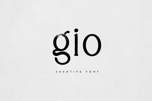 Gio Font Download