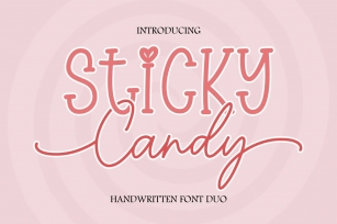 Sticky Candy Duo Font Download