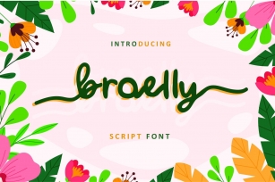 Broelly Font Download