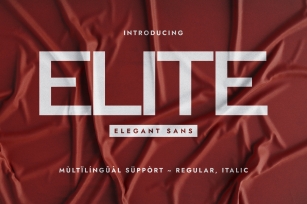 Elite Font Download
