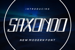 Saxondo Font Download