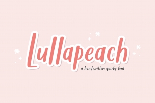 Lullapeach Font Download
