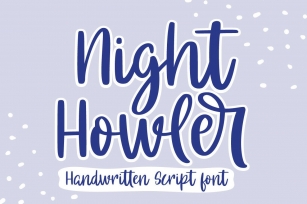 Night Howler Font Download
