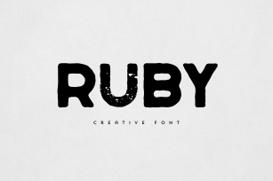 Ruby Font Download