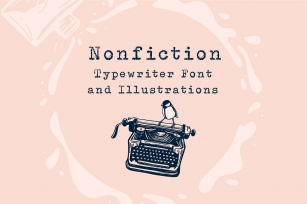 Nonfiction Typewriter & Extras Font Download