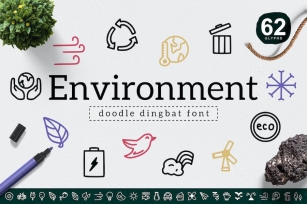 Environment Dingbat Font Download