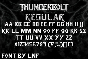 Thunderbol Font Download