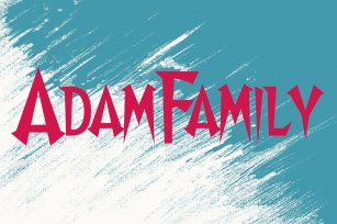 Adam Family Font Download