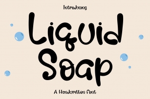 Liquid Soap Font Download