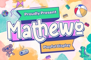 Mathewo Playful Display Font Download