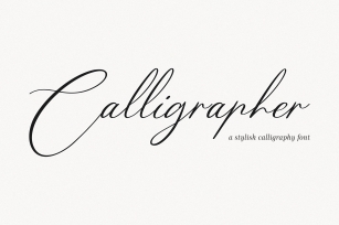 Calligrapher Font Download