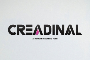 Creadinal - Modern Font Font Download