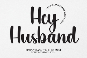 Hey Husband Font Download