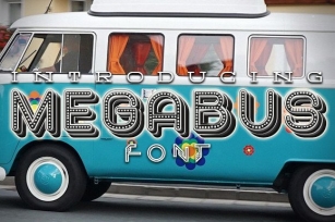 Megabus Font Download