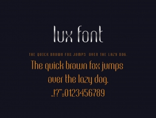 Lux Font Download