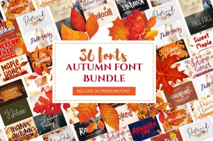 Autumn s Bundle, Fall s Font Download