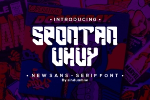 Spontan Uhuy Font Download