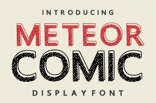Meteor Comic Font Download