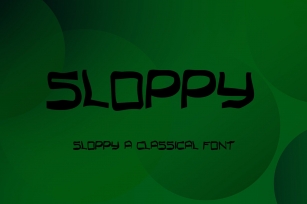 Sloppy Font Download