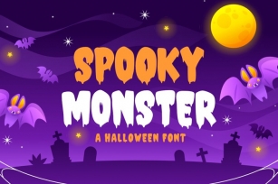 Spooky Monster Font Download